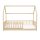Timba Montessori házikós gyermekágy 80x160cm borostyán