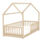 Timba Montessori házikós gyermekágy 80x160cm borostyán