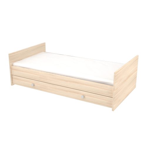 Timba kiságy Niki átalakítható ágyneműtartós 70x140 borostyán