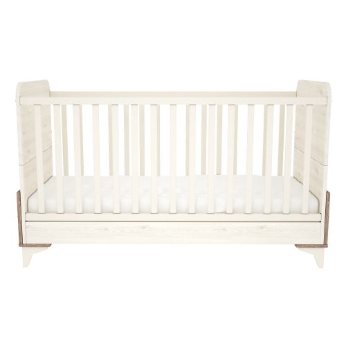 Timba kiságy Kloé átalakítható 70x140 krém-fűz