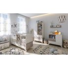 Timba pelenkázó szekrény Kloé eltolható feltéttel 95 krém-fűz