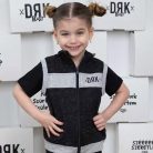 Dorko mellény DRK mintával fekete 92