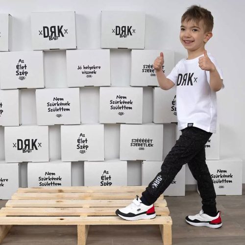 Dorko szabadidő nadrág DRK mintával fekete 80