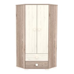 Timba sarokszekrény Viki  2 fiókos krém-fűz