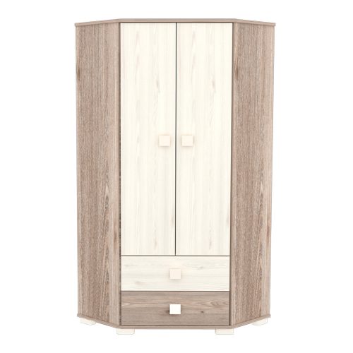 Timba sarokszekrény Viki  2 fiókos krém-fűz