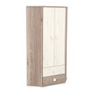 Timba sarokszekrény Viki  2 fiókos krém-fűz