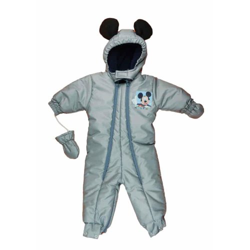 Bébi overál vízlepergetős Törpe Mickey grafit 68/74