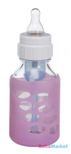 Dr. Browns Standard szilikonos védőháló 125ml üveg cumisüvegre pink