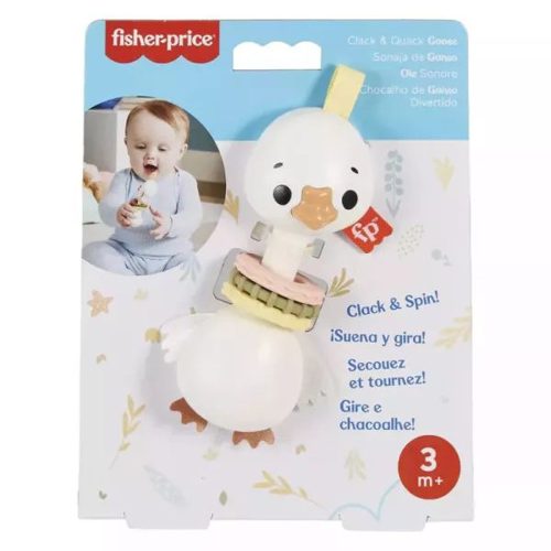 Fisher-Price Sensimals babapajti - Liba gyűrűkkel HRB19/HRB20