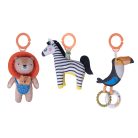 Taf Toys csörgő Dizi a zebra rezgő funkcióval 12685