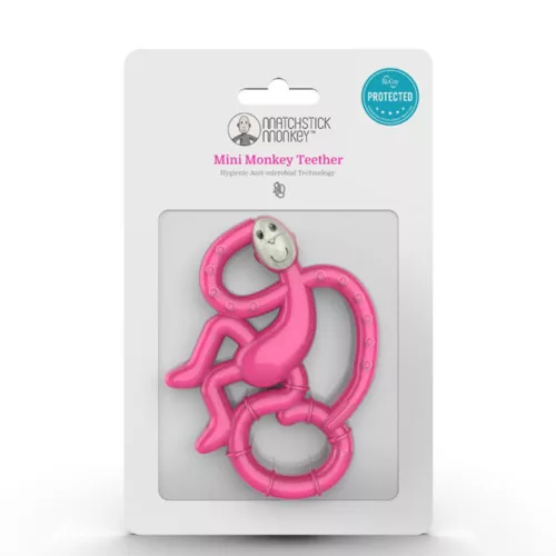 Mini táncoló Rágómaki - pink - rágóka fogzásra