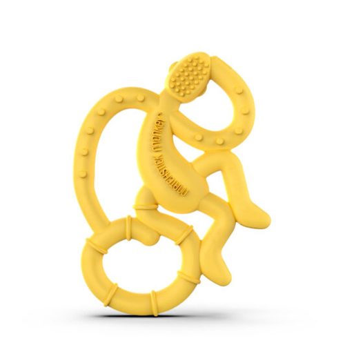 Mini táncoló Rágómaki - citromsárga - rágóka fogzásra