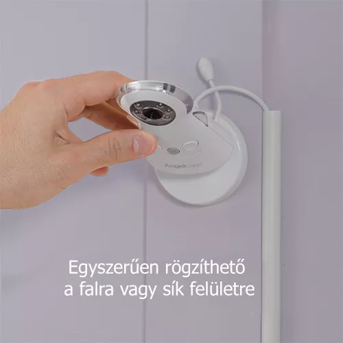 Angelcare légzésfigyelő és bébiőr kamerás kétlapos AC25 2SP