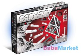 Geomag Black&White - fekete-fehér mágneses készlet - 68db (20GMG00012)
