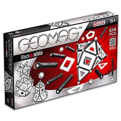 Geomag Black&White - fekete-fehér mágneses készlet - 104db (20GMG00013)