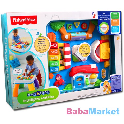 Fisher-Price Intelligens asztalka - tanuló asztal