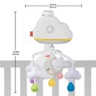 Fisher-Price zenélő körforgó nyugtató felhők GRP99