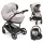 CAM Techno Deluxe babakocsi szett Softy 515 faerezetes vázzal V96S Area hordozóval MTB