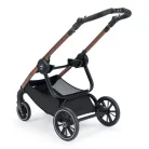 CAM Techno Deluxe babakocsi szett Softy 515 faerezetes vázzal V96S Area hordozóval MTB