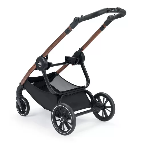 CAM Techno Deluxe babakocsi szett Softy 515 faerezetes vázzal V96S Area hordozóval MTB