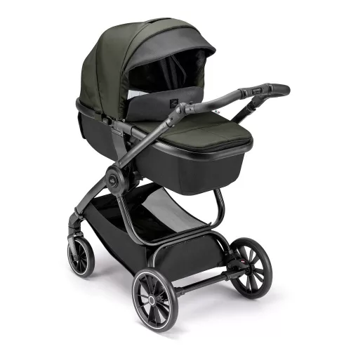 CAM Techno Deluxe babakocsi szett Avant 585 fekete vázzal V90S Area hordozóval MTB