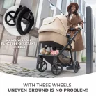 Kinderkraft babakocsi többfunkciós NEWLY 3in1 MINK PRO szürke MTB