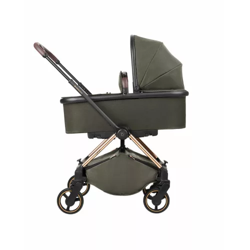 Kikkaboo babakocsi 2in1 átfordítható tolókarral Lanah army green MTB