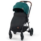 Kinderkraft babakocsi többfunkciós Evolution Cocoon 2in1 puha mózessel Midnight green MTB