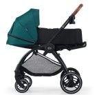 Kinderkraft babakocsi többfunkciós Evolution Cocoon 2in1 puha mózessel Midnight green MTB