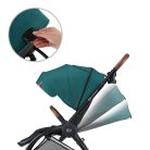Kinderkraft babakocsi többfunkciós Evolution Cocoon 2in1 puha mózessel Midnight green MTB
