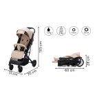 Fill sportbabakocsi - Styler Elite homok S750-09 MTB