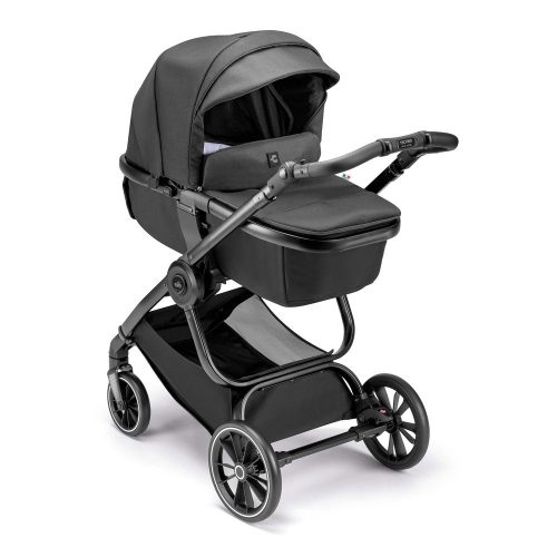 CAM Techno Deluxe babakocsi szett Avant 582 fekete vázzal V90S Area hordozóval MTB