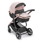 CAM Techno Deluxe babakocsi szett Avant 584 rózsaarany vázzal V95S Area hordozóval MTB