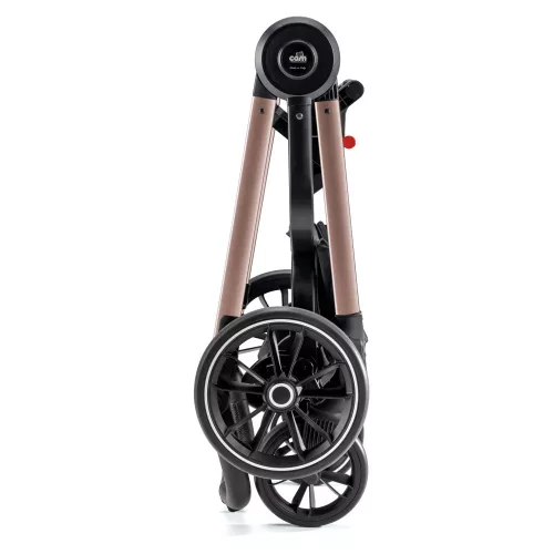 CAM Techno Deluxe babakocsi szett Avant 584 rózsaarany vázzal V95S Area hordozóval MTB