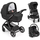 CAM Techno Deluxe babakocsi szett Joy Romantic 517 fekete vázzal V90S Area hordozóval MTB