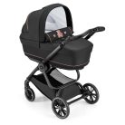 CAM Techno Deluxe babakocsi szett Joy Romantic 517 fekete vázzal V90S hordozóval