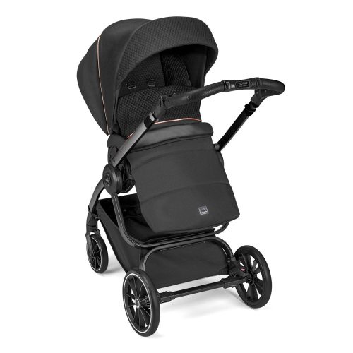 CAM Techno Deluxe babakocsi szett Joy Romantic 517 fekete vázzal V90S hordozóval