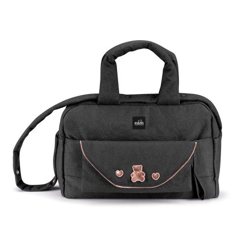 CAM Techno Deluxe babakocsi szett Posh 571 fekete vázzal V90S Area hordozóval MTB