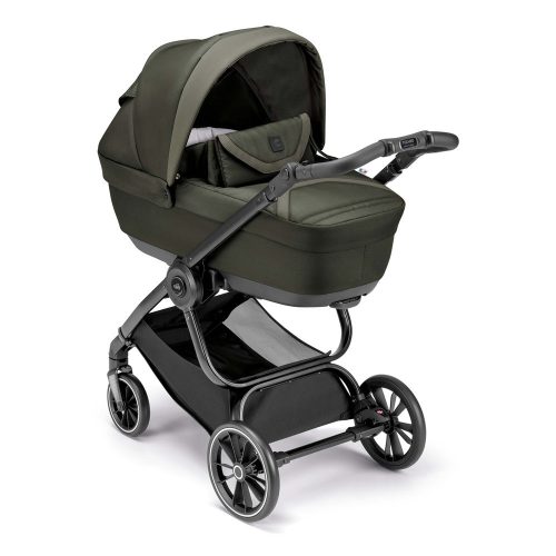 CAM Techno Deluxe babakocsi szett Posh 574 fekete vázzal V90S Area hordozóval MTB