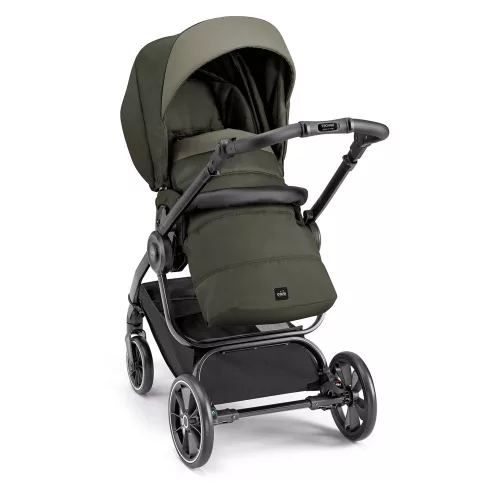 CAM Techno Deluxe babakocsi szett Posh 574 fekete vázzal V90S Area hordozóval MTB