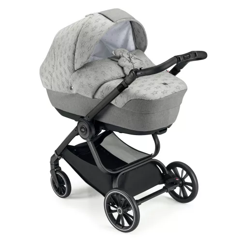 CAM Techno Deluxe babakocsi szett Softy 514 fekete vázzal V90S Area hordozóval MTB