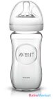 Philips AVENT SCF673/17 Natural üvegből készült cumisüveg 240 ml+ Oball Twist