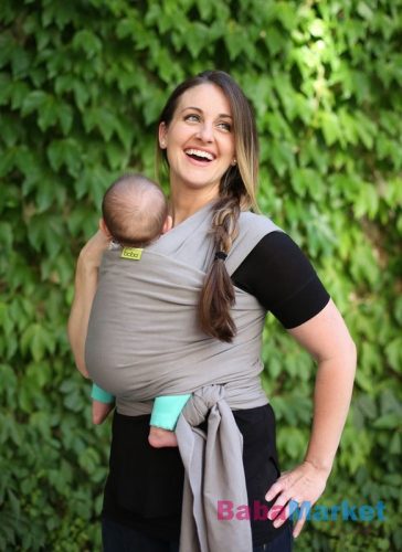 Boba Babahordozó/kendő Wrap - Grey