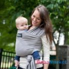 Boba Babahordozó/kendő Wrap - Grey