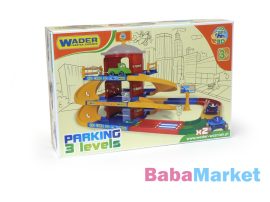 Wader: Kid Cars 3D háromszintes parkolóház