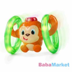  Bright Starts - Zenélő játék babáknak - Majom LLB Roll&Glow 6hó+