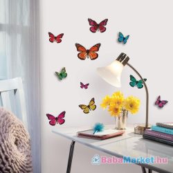 RoomMates 3D pillangók falmatrica
