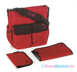 Jané pelenkázó táska kiegészítőkkel - S53 Red 2018