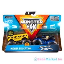 Monster Jam: Higher Education és Bounty Hunter 2 darabos kisautó szett