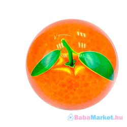 Narancs mintás gumilabda - 23 cm